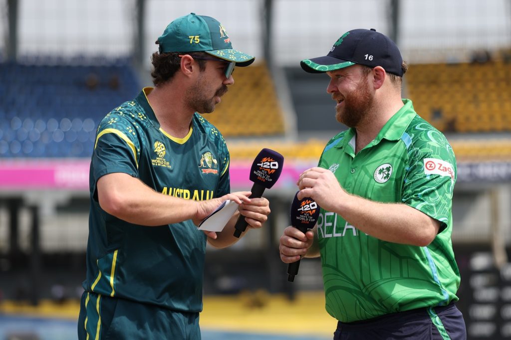 Australia win the toss and bat against Ireland, Inglis to open