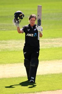 Halliday's maiden ODI century, Kerr sisters' seven wickets hand Zimbabwe a walloping