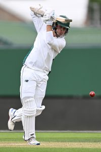 Kuhnemann hits maiden fifty to give Tasmania control after fire alarm stops play