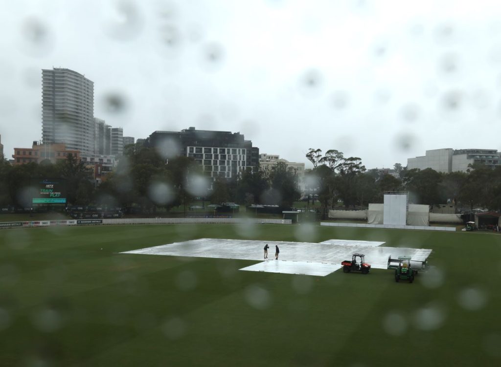 Rain ruins opening day after Victoria tear through SA top order