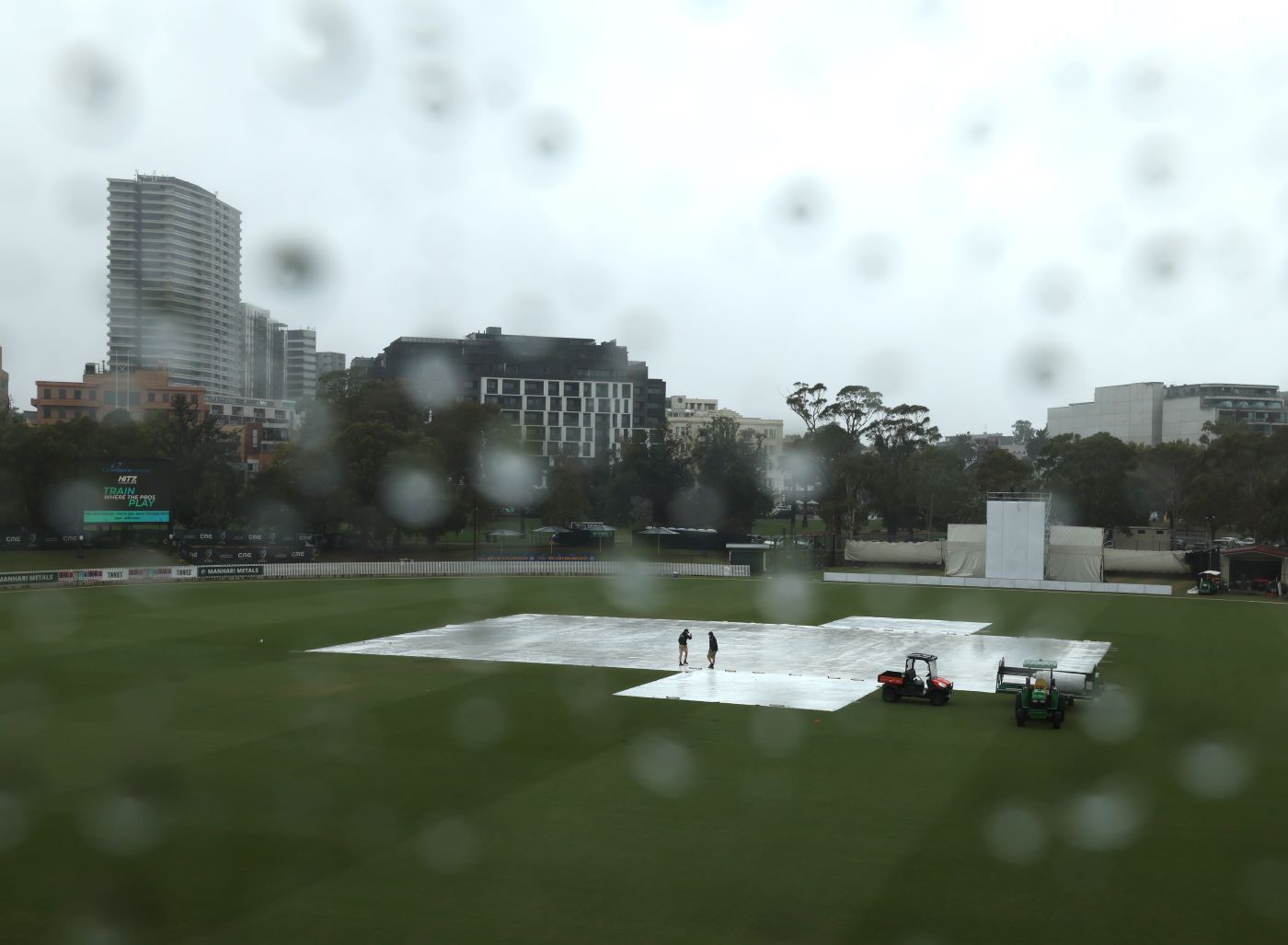Rain ruins opening day after Victoria tear through SA top order