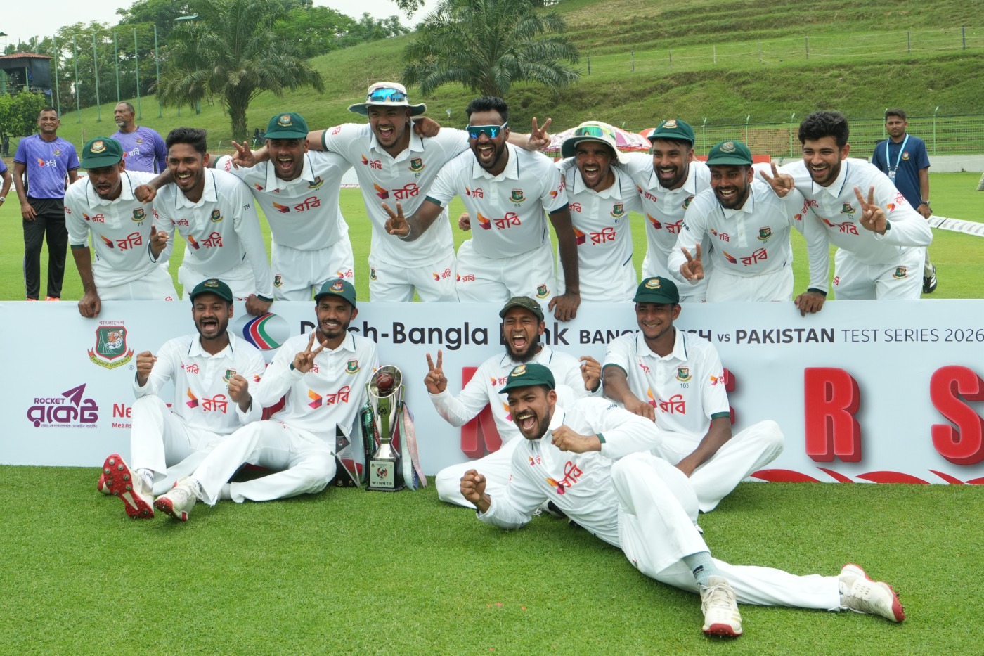 Shanto praises 'healthy competition' within bowling unit after series win