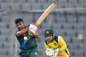 Mosaddek stars on ODI comeback to lift Bangladesh to 284