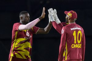 Holder, Joseph set up victory as West Indies go 1-0 up