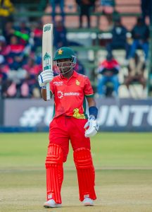 Madhevere and Evans fifties take Zimbabwe to 199