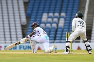 Hodge leads WI's progress on truncated first day